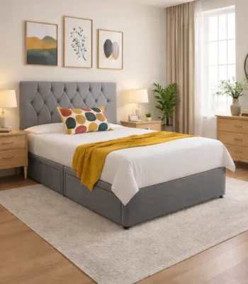 divan bed with optional mattress