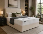 Luxury Double Divan Bed with Mattress - Image 2
